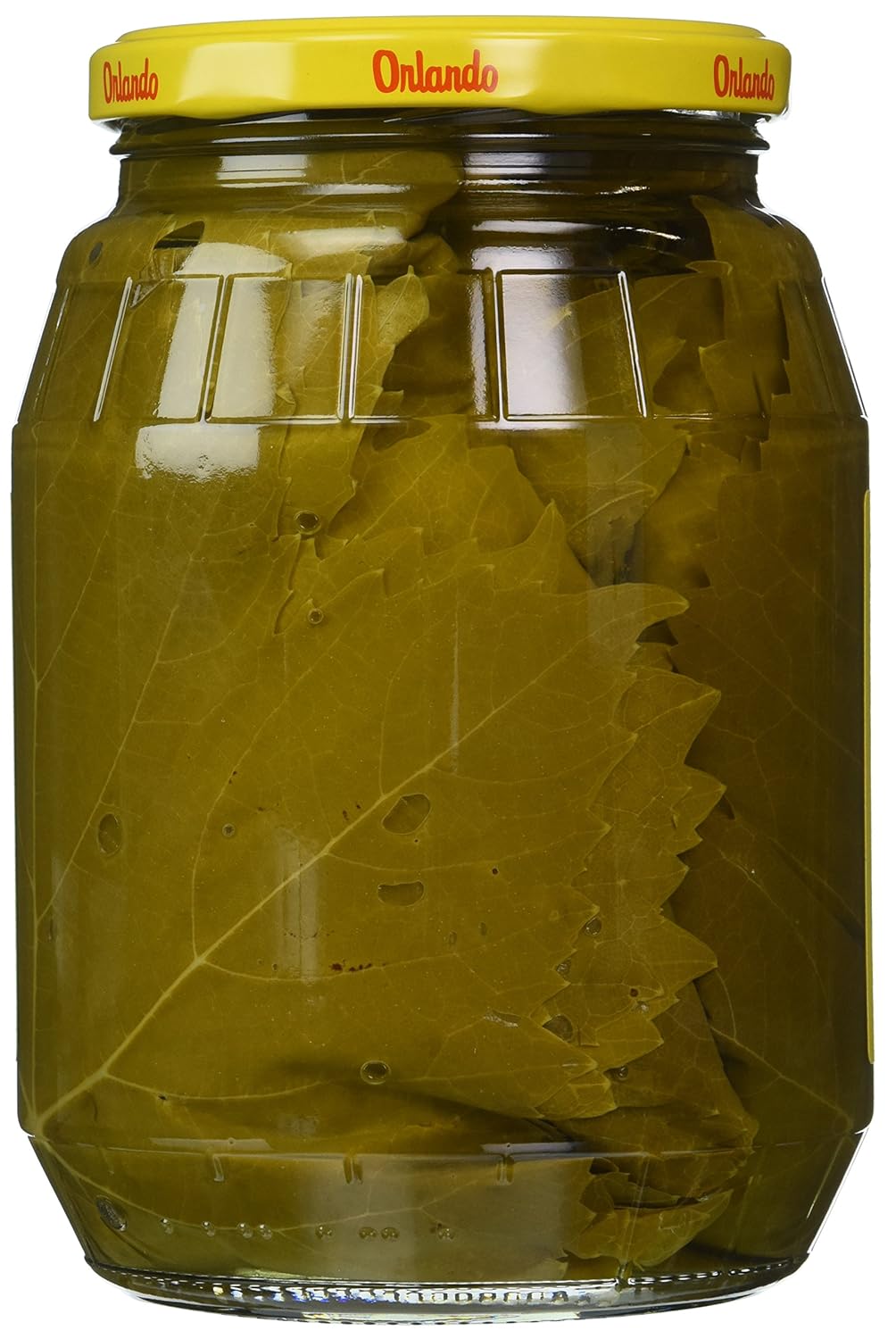 Orlando California Grape Leaves 16 Ounce (1 lb) Glass Jar - 454g - Mideast Grocers