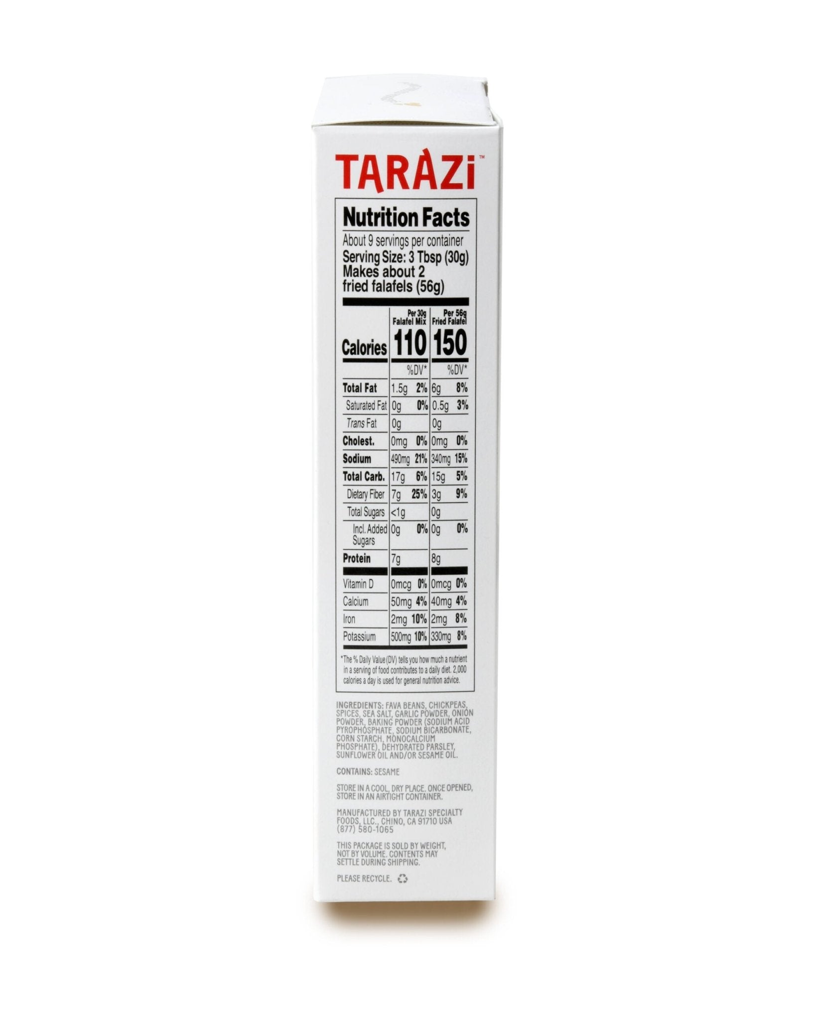 Tarazi Falafel Dry Mix 16oz - Mideast Grocers