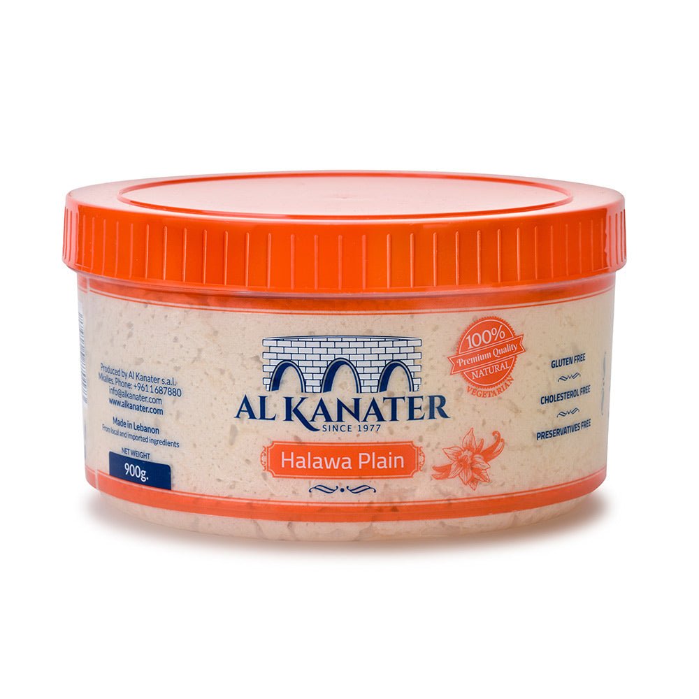 Al Kanater Halva Plain 2lb (32 oz) - Mideast Grocers