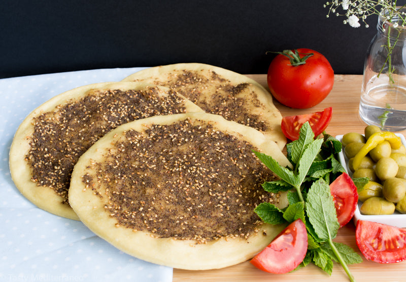 Zaatar Manakeesh Flatbread