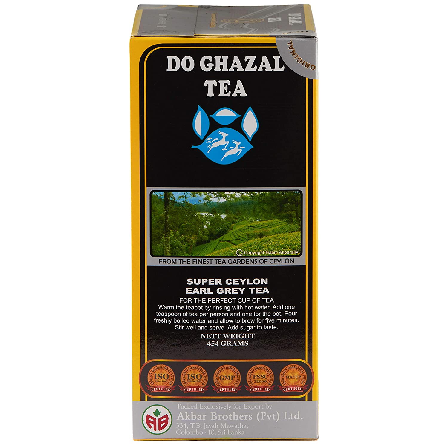 【2 PACK】Do Ghazal Super Ceylon Earl Grey Loose Tea 16 Ounce (454g) - Mideast Grocers