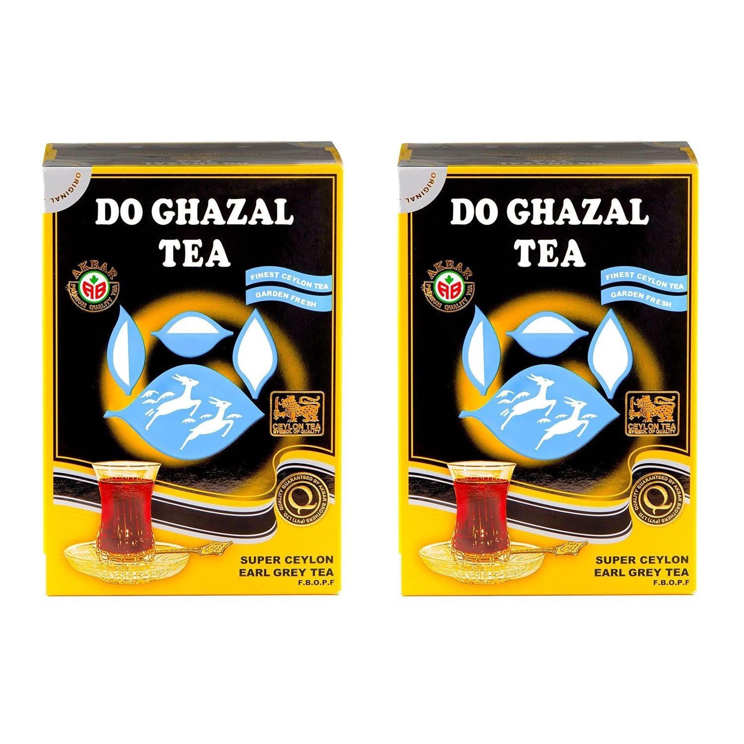 【2 PACK】Do Ghazal Super Ceylon Earl Grey Loose Tea 16 Ounce (454g) - Mideast Grocers