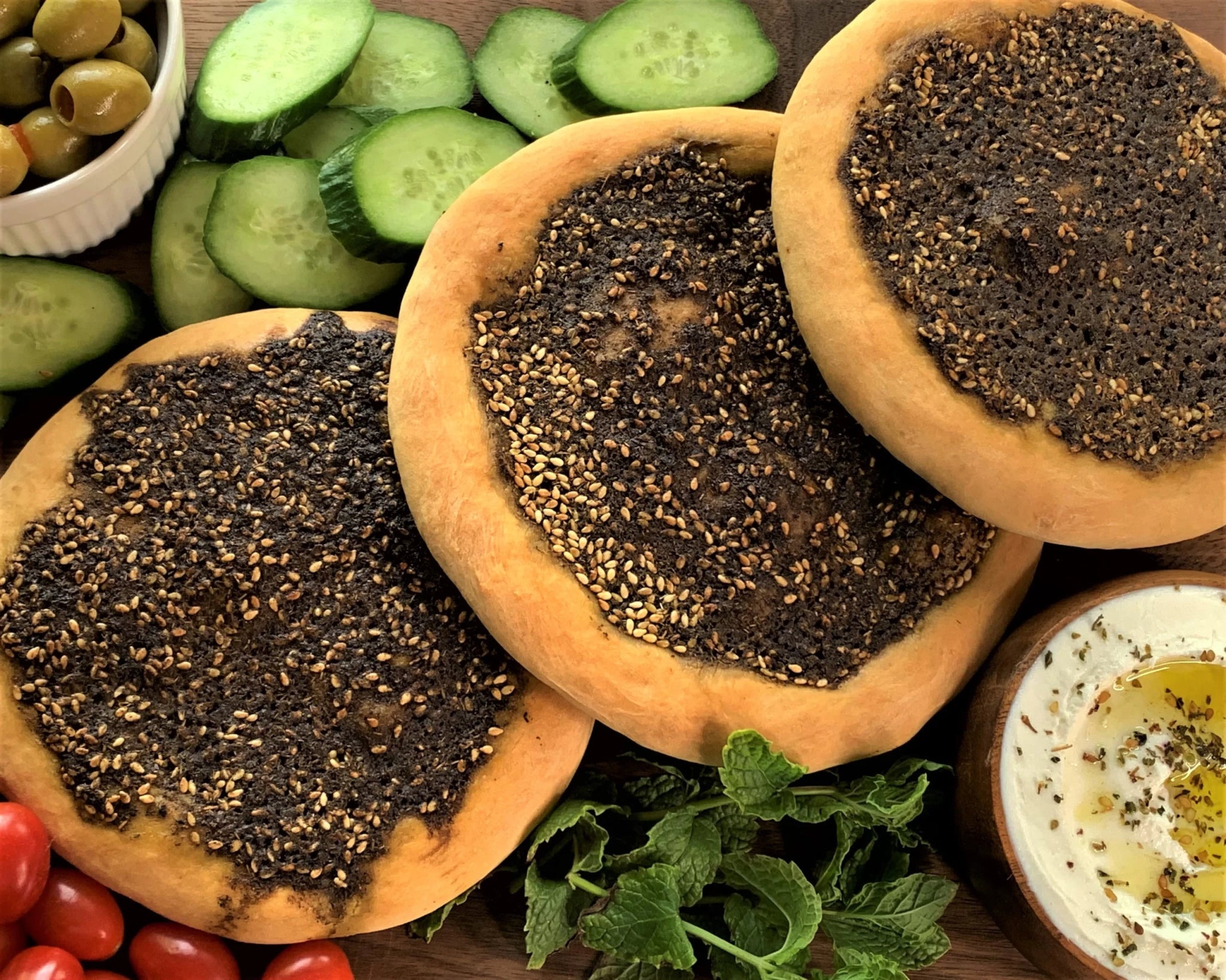 【30/CASE】Salloum Bros. Lebanese Zaatar 16 Ounce (454g) - Mideast Grocers