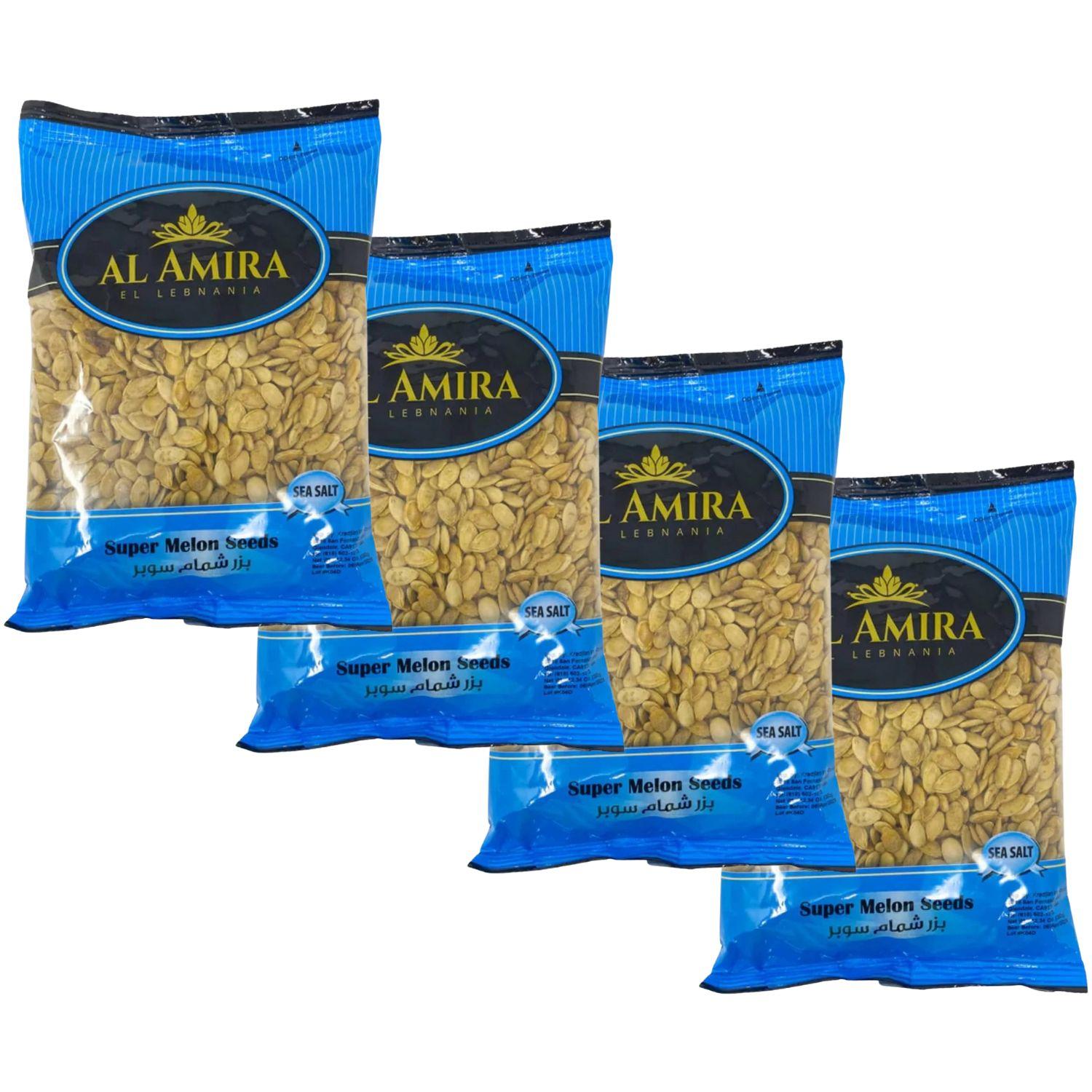 【4 PACK】 Al Amira Egyptian Super Melon Seeds 12.34 oz
