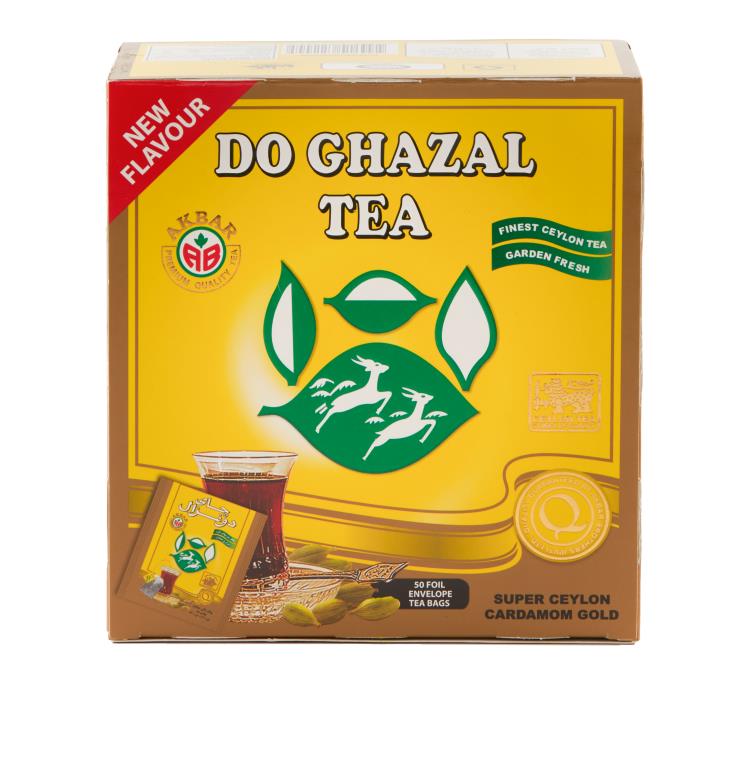 Do Ghazal Pure Ceylon Tea with Cardamom 50 Bags