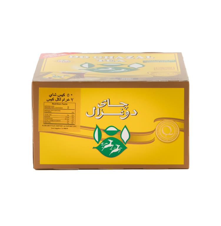 Do Ghazal Pure Ceylon Tea with Cardamom 50 Bags