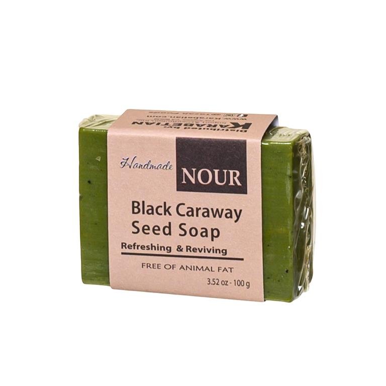 Black Caraway Seed Soap 100g - Gentle, Nourishing Cleansing Bar (6 - Pack) - Mideast Grocers