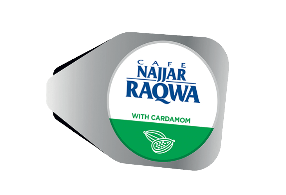 Cafe Najjar Raqwa Cardamom Coffee Capsules – Single Cup | Authentic Lebanese Coffee - Mideast Grocers