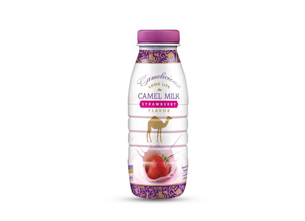 Camelicious Strawberry Camel Milk 210 ml - Mideast Grocers