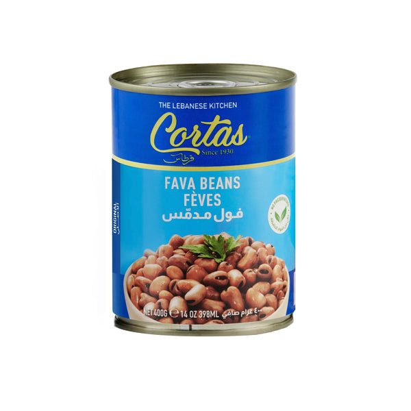Cortas Fava Beans 14 oz - Mideast Grocers