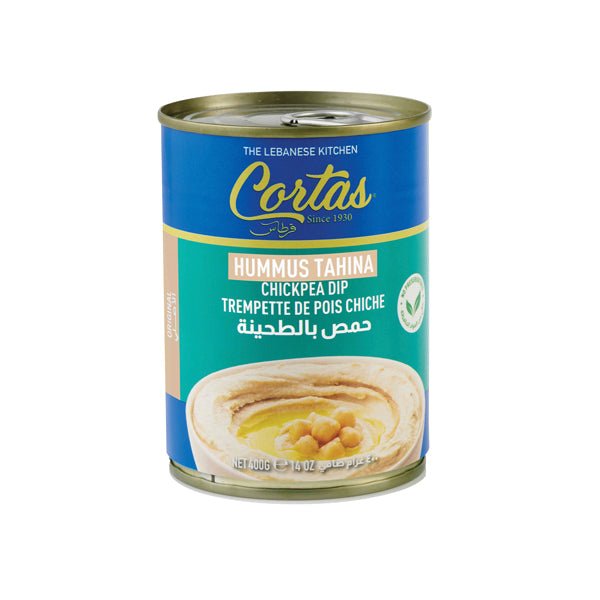 Cortas Hummus Tahina Chickpea Dip 14 oz - Mideast Grocers
