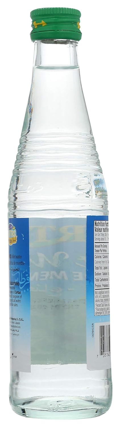Cortas Mint Water – 10 Fl Oz - Mideast Grocers