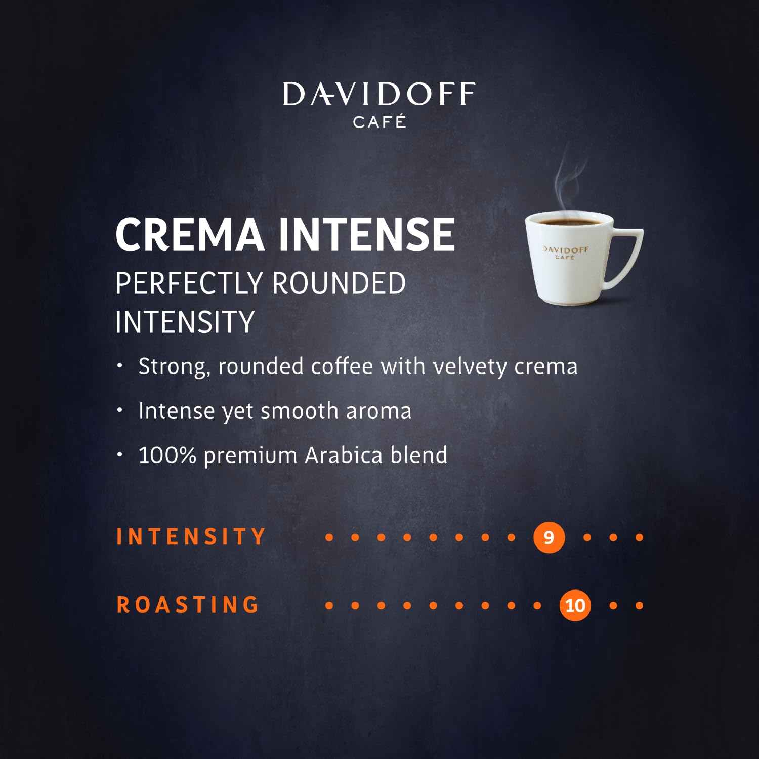 Davidoff Cafe Crema Intense Instant Coffee 3.17oz/90g - Mideast Grocers