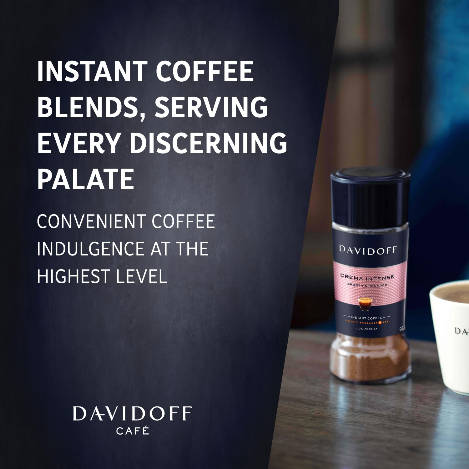 Davidoff Cafe Crema Intense Instant Coffee 3.17oz/90g - Mideast Grocers