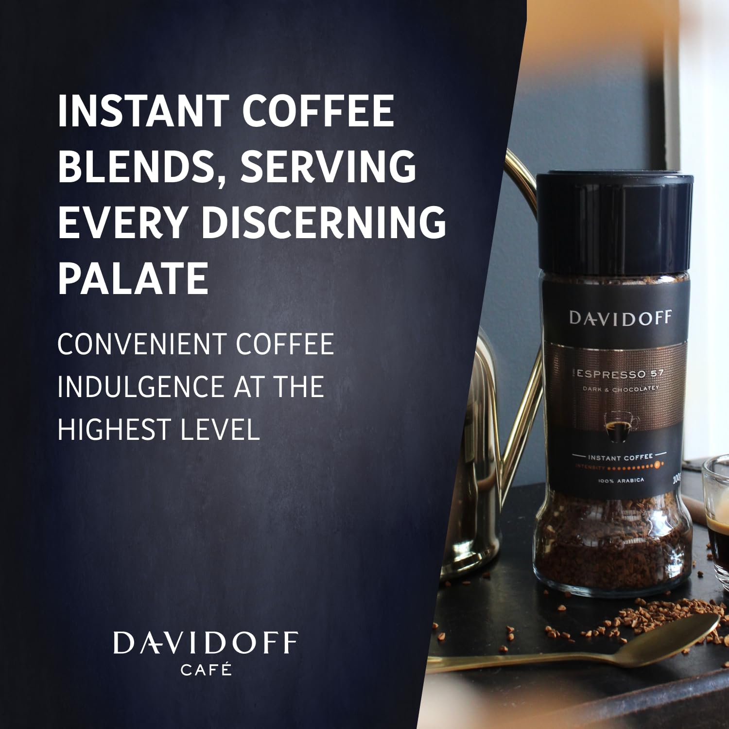 Davidoff Cafe Espresso 57 Instant Coffee 3.5oz/100g - Mideast Grocers