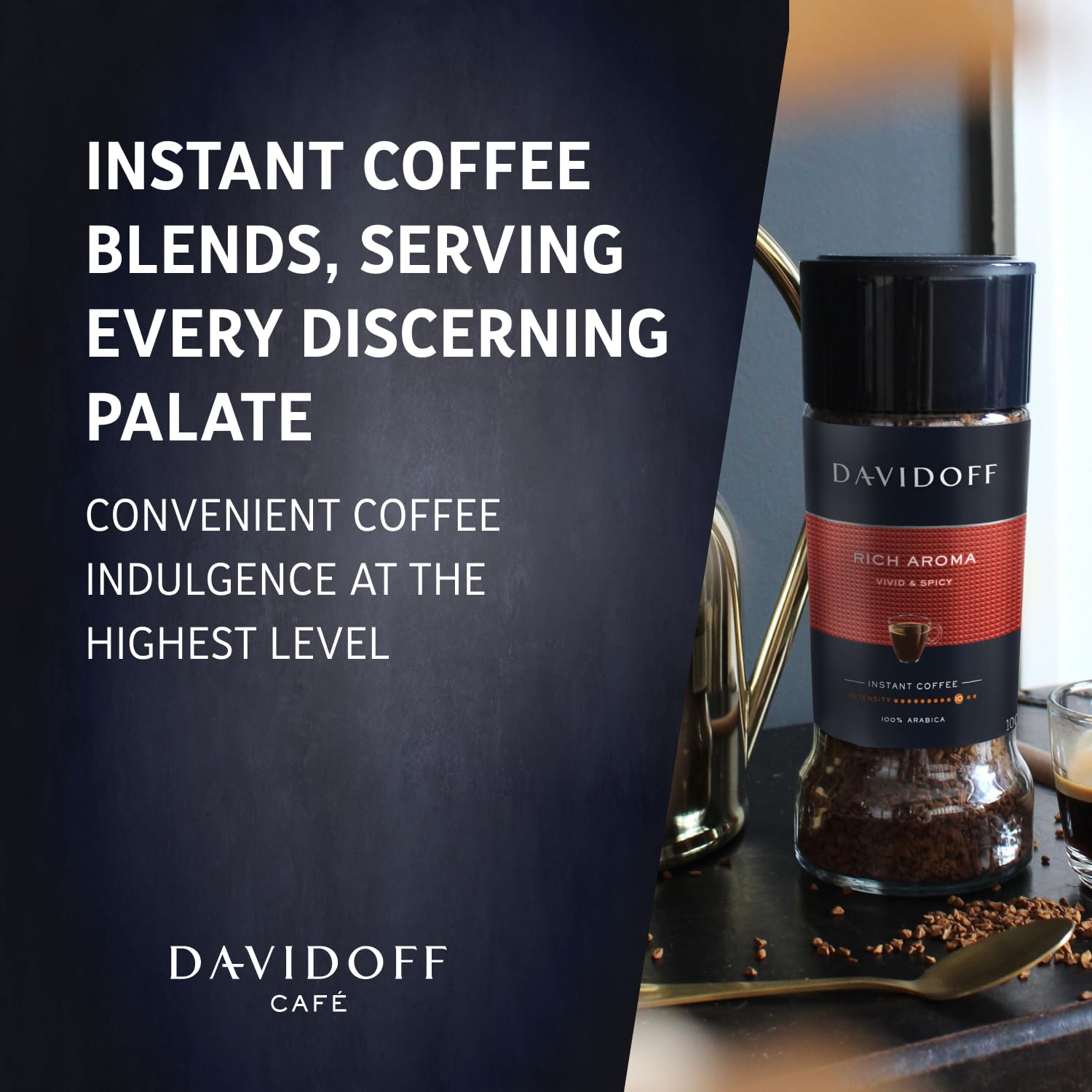 Davidoff Cafe Rich Aroma Instant Coffee 3.5oz/100g - Mideast Grocers