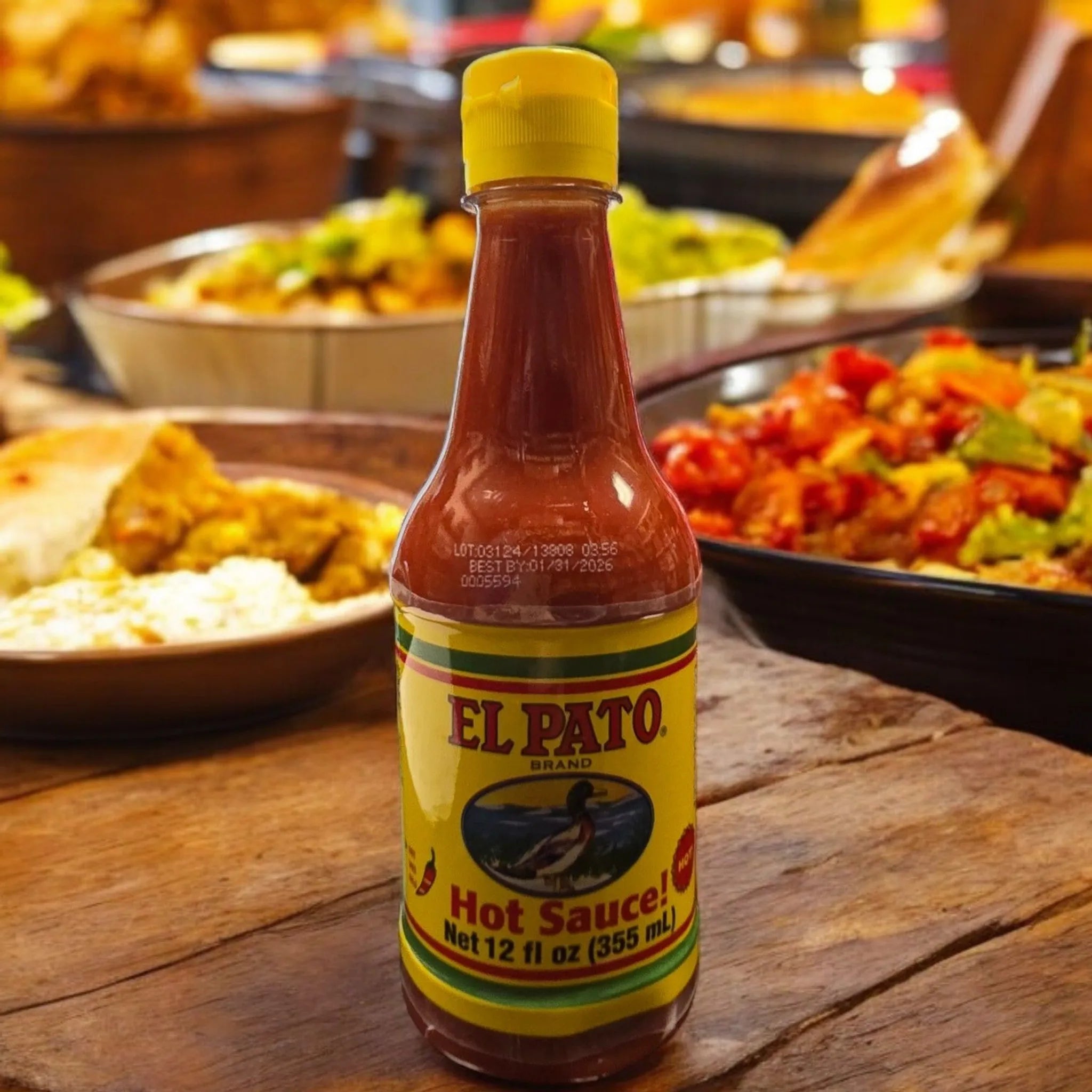 EL PATO Red Hot Sauce - 12 oz - Mideast Grocers