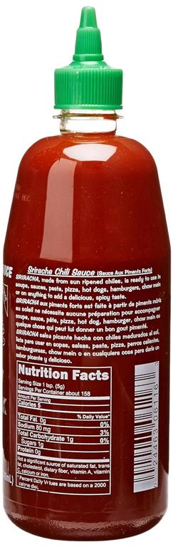 Huy Fong Sriracha Chili Sauce 28 oz - Mideast Grocers