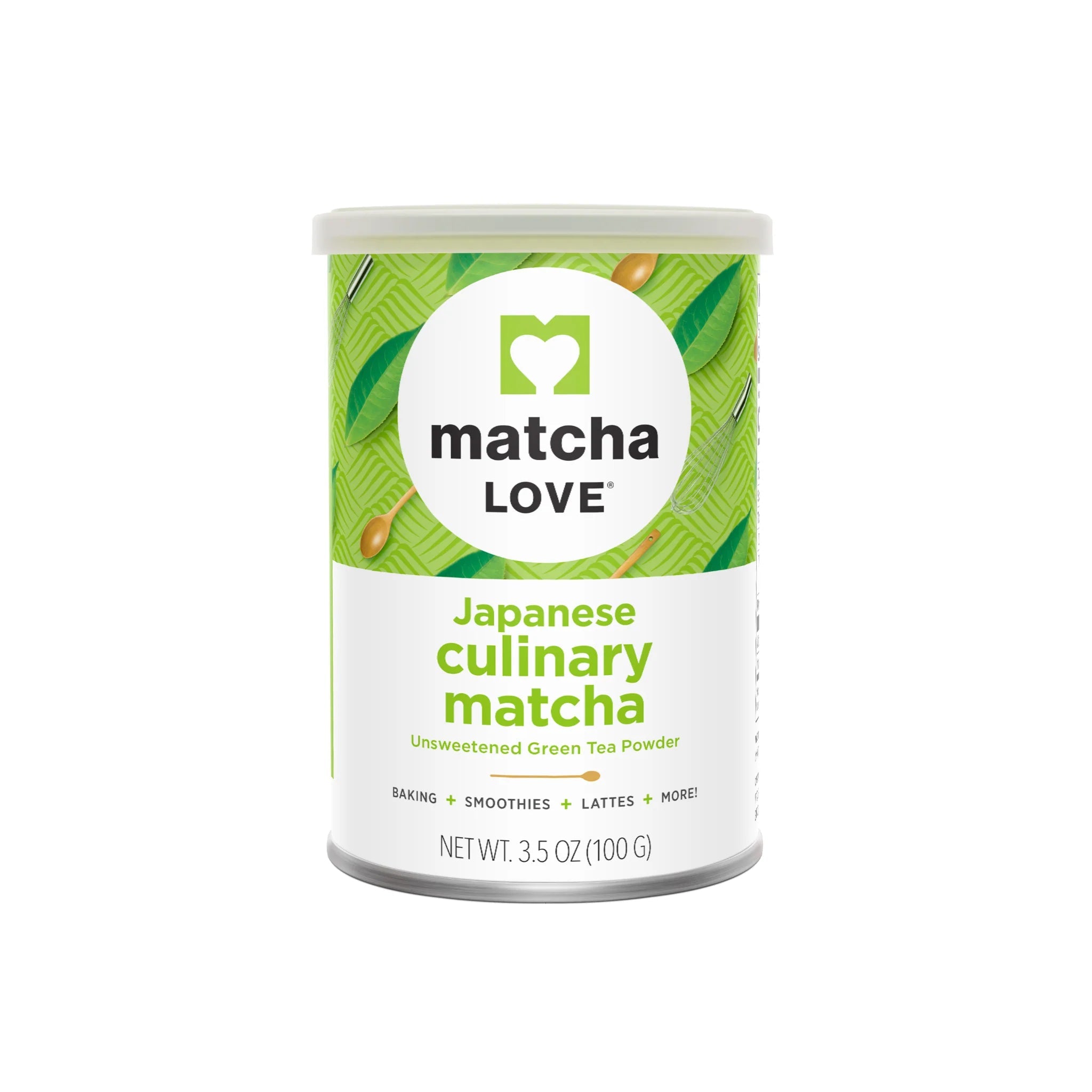 ITO EN Matcha Love Japanese Unsweetened Culinary Grade Matcha Green Tea Powder Tin - 3.5 oz - Mideast Grocers