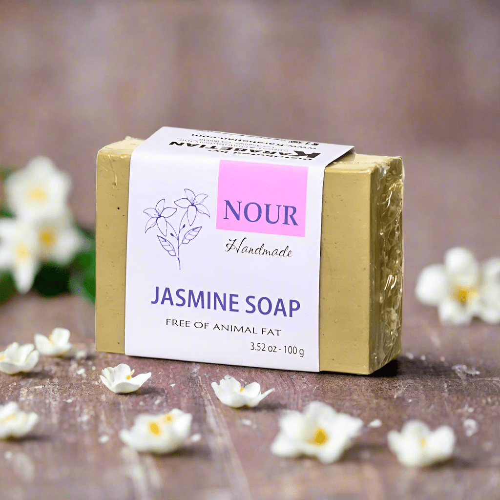 Jasmine Soap 100g – Luxurious, Aromatic Cleansing Bars (6 - Pack) - Mideast Grocers