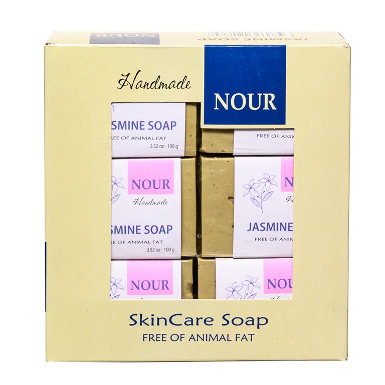 Jasmine Soap 100g – Luxurious, Aromatic Cleansing Bars (6 - Pack) - Mideast Grocers