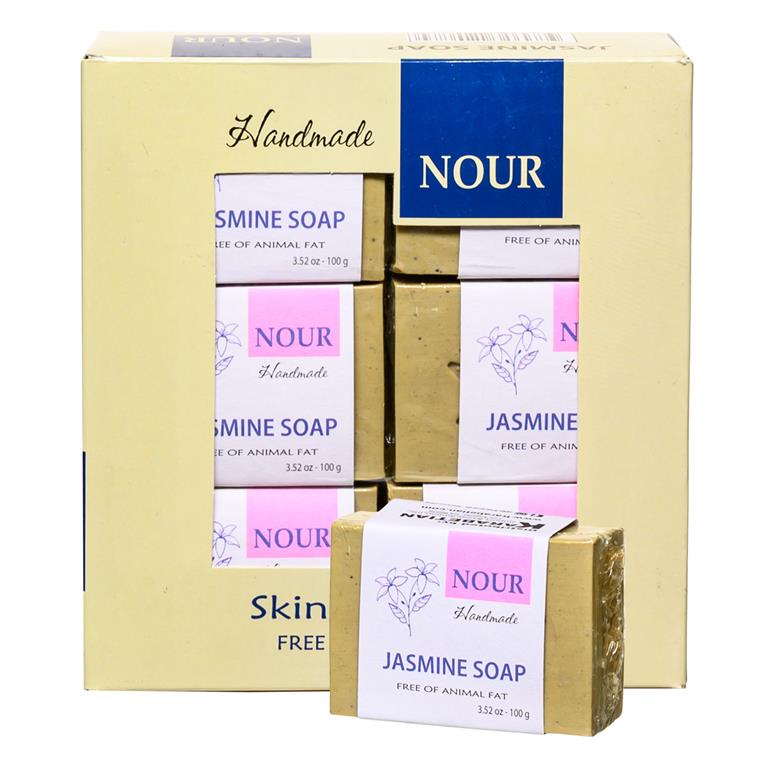 Jasmine Soap 100g – Luxurious, Aromatic Cleansing Bars (6 - Pack) - Mideast Grocers