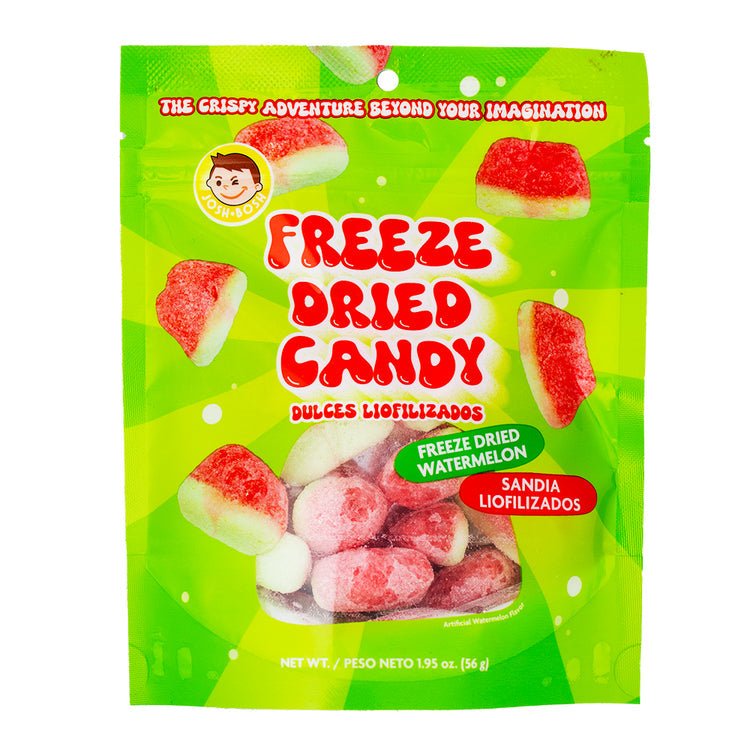 Josh Bosh Freeze Dried Candy Watermelon 1.95 Oz - Mideast Grocers