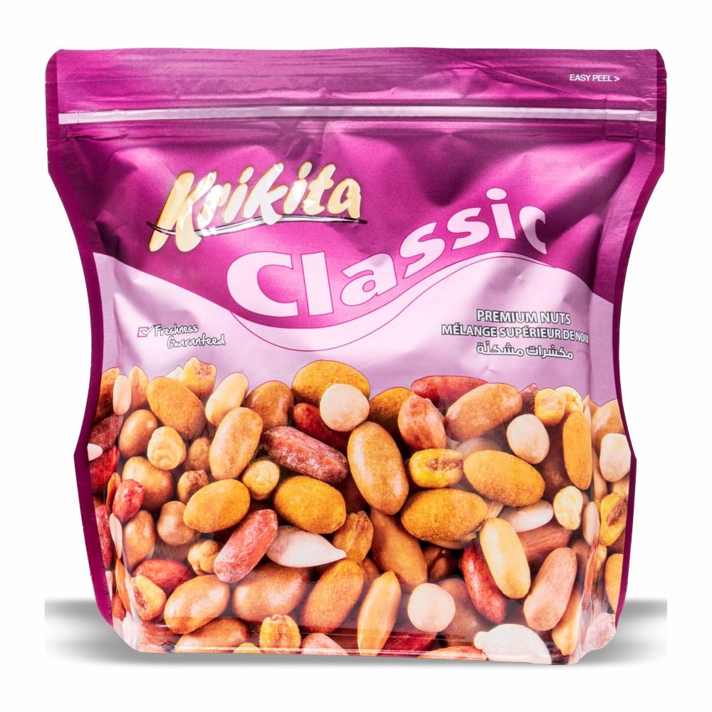 Krikita Classic Mix - Premium Nuts 300g Zip Bag - Mideast Grocers