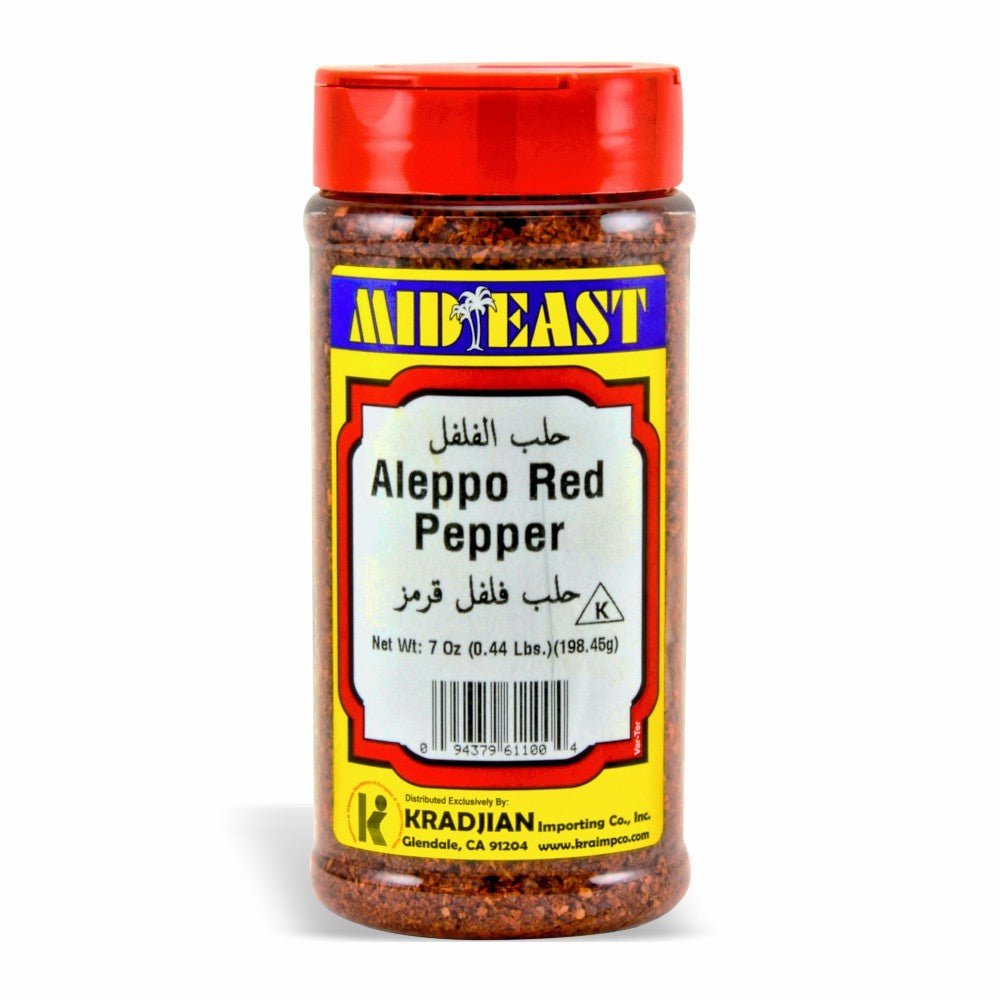 MidEast Aleppo Red Pepper 7 oz (198g) - Authentic Middle Eastern Spice - Mideast Grocers