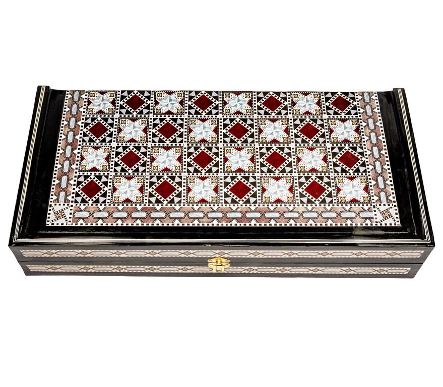 Mosaic Egyptian Backgammon Set - Mideast Grocers