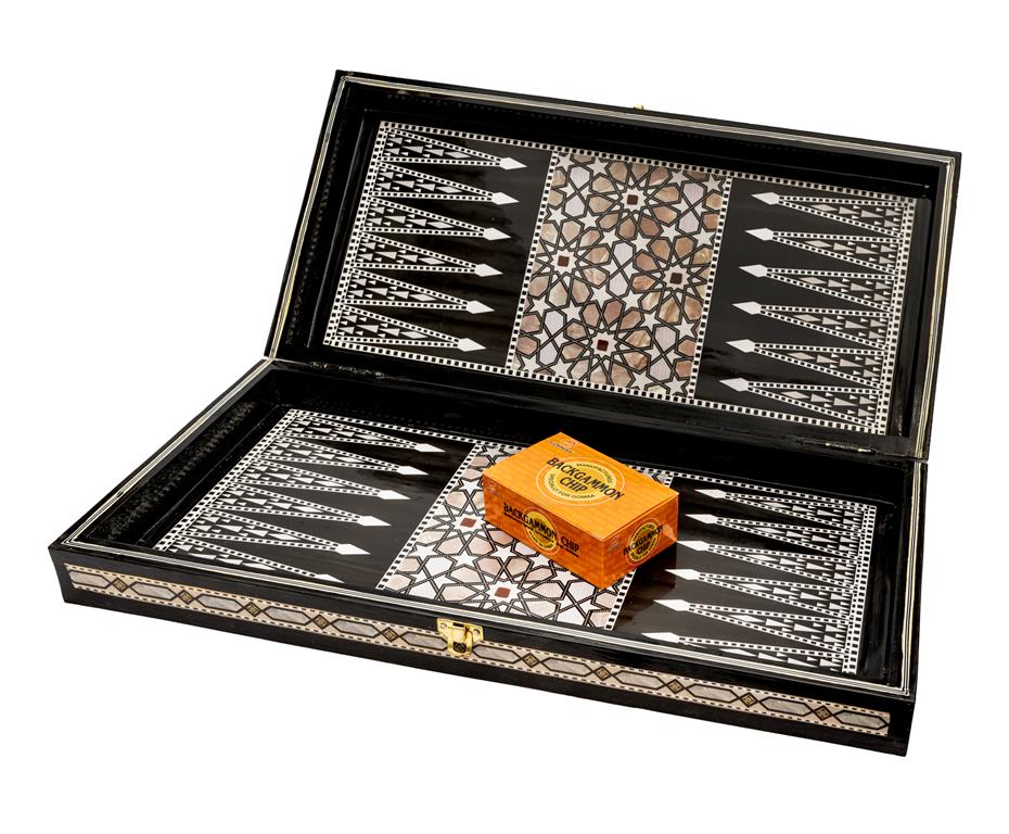 Mosaic Egyptian Backgammon Set - Mideast Grocers