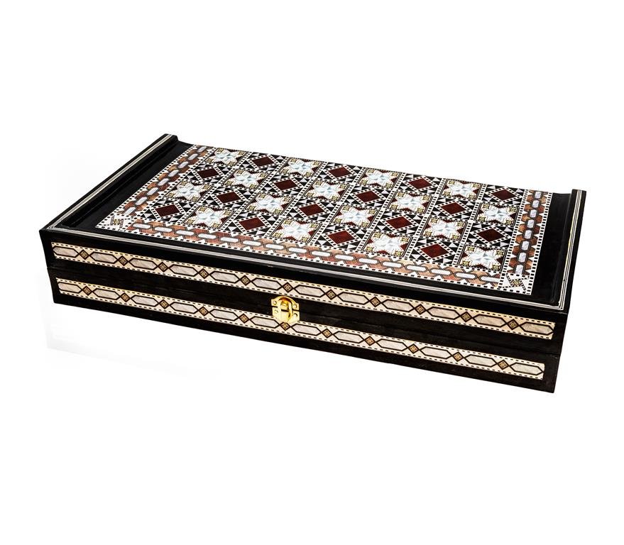 Mosaic Egyptian Backgammon Set - Mideast Grocers