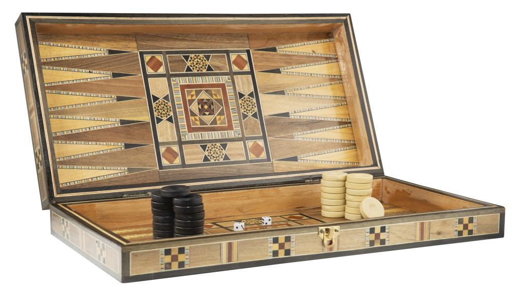 Mosaic Syrian Backgammon Set - Mideast Grocers