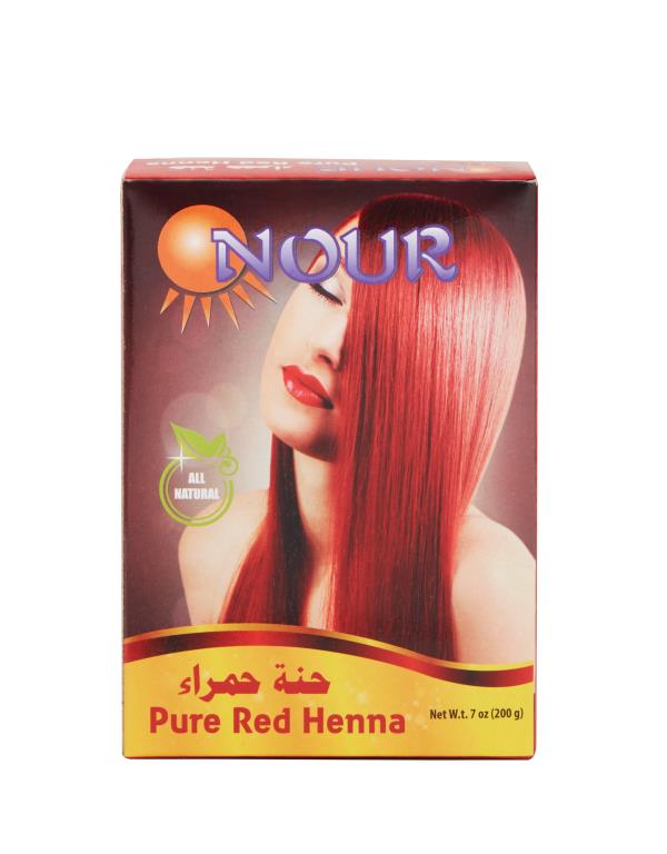 Nour All Natural Pure Red Henna – 7.2 oz - Mideast Grocers