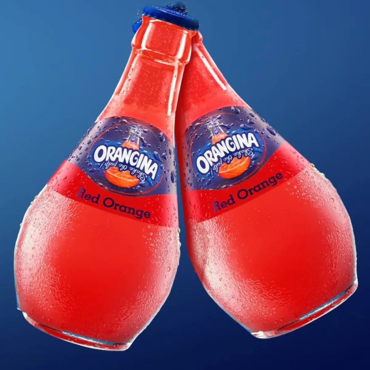 Orangina Rouge Carbonated Rec Orange Drink Glass Bottle 250ml - Mideast Grocers