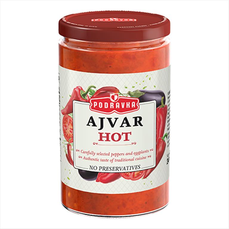 Podravka Hot Ajvar 690g - Mideast Grocers