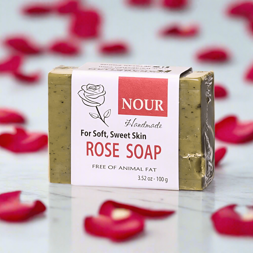 Rose Soap 100g – Luxurious Floral Cleansing Bars (6 - Pack) - Mideast Grocers