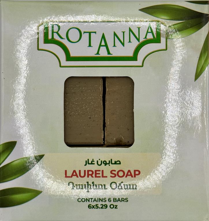 Rotanna Laurel Soap in Box 5.29 Oz (6 Pack) - Mideast Grocers