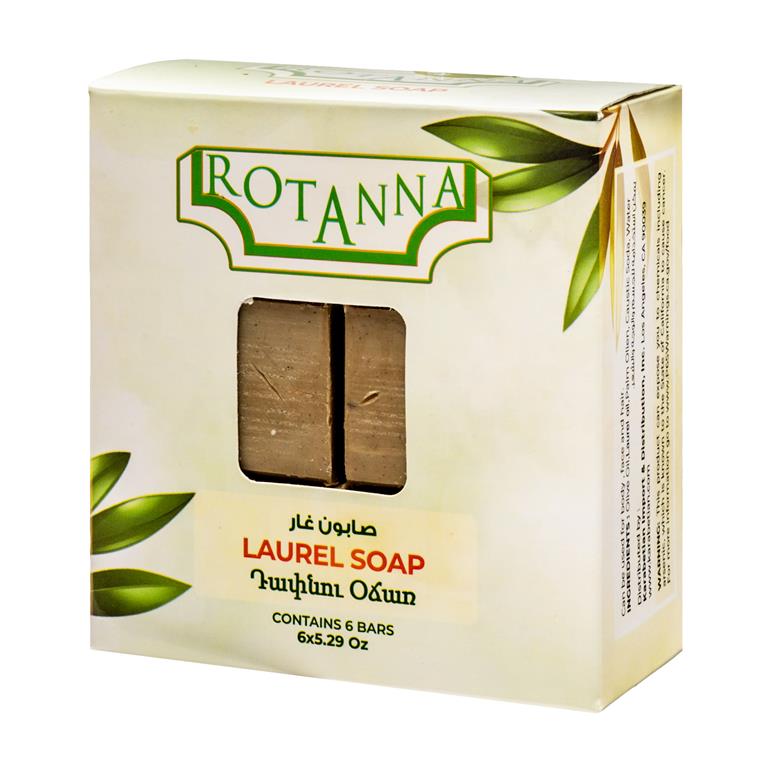 Rotanna Laurel Soap in Box 5.29 Oz (6 Pack) - Mideast Grocers