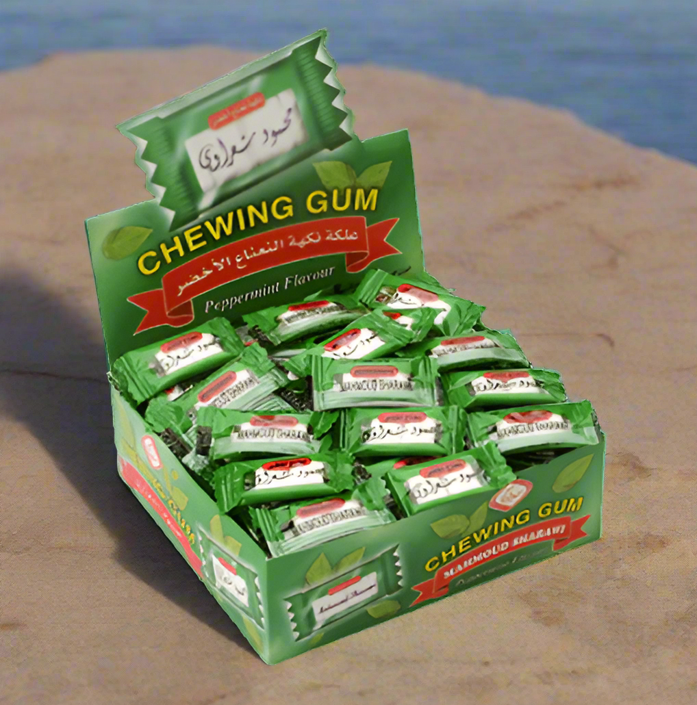 Sharawi Gum 100pcs Box - Peppermint Flavor