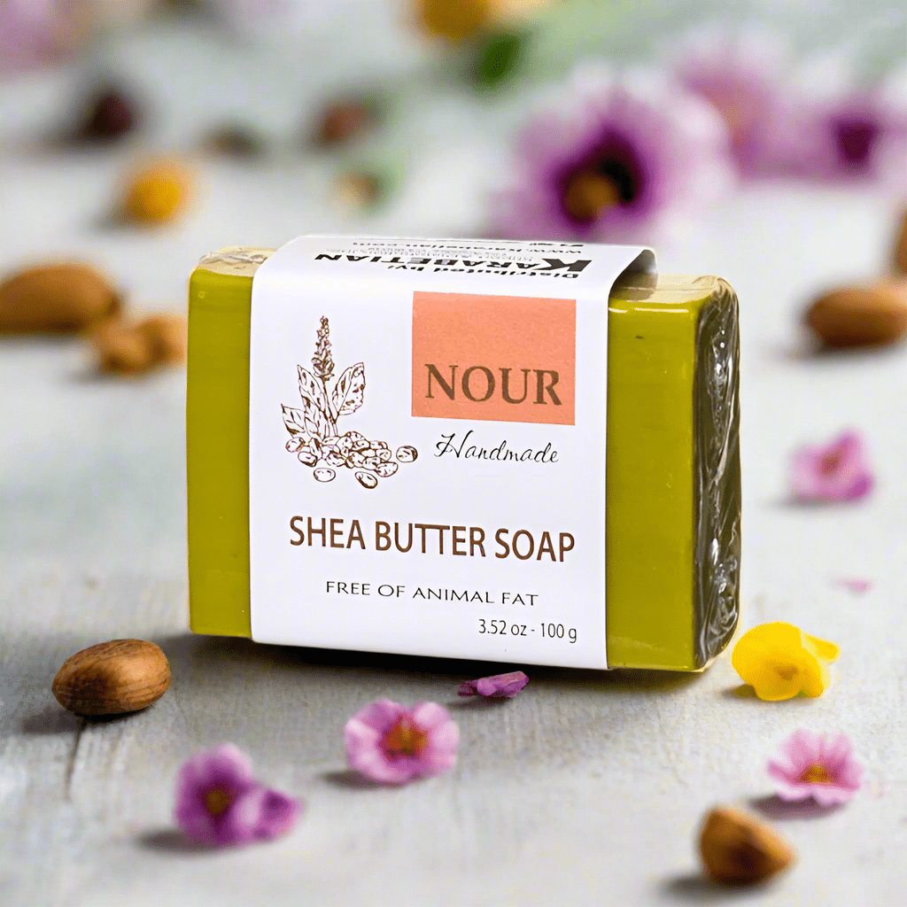 Shea Butter Soap 100g – Deeply Moisturizing Cleansing Bars (6 - Pack) - Mideast Grocers