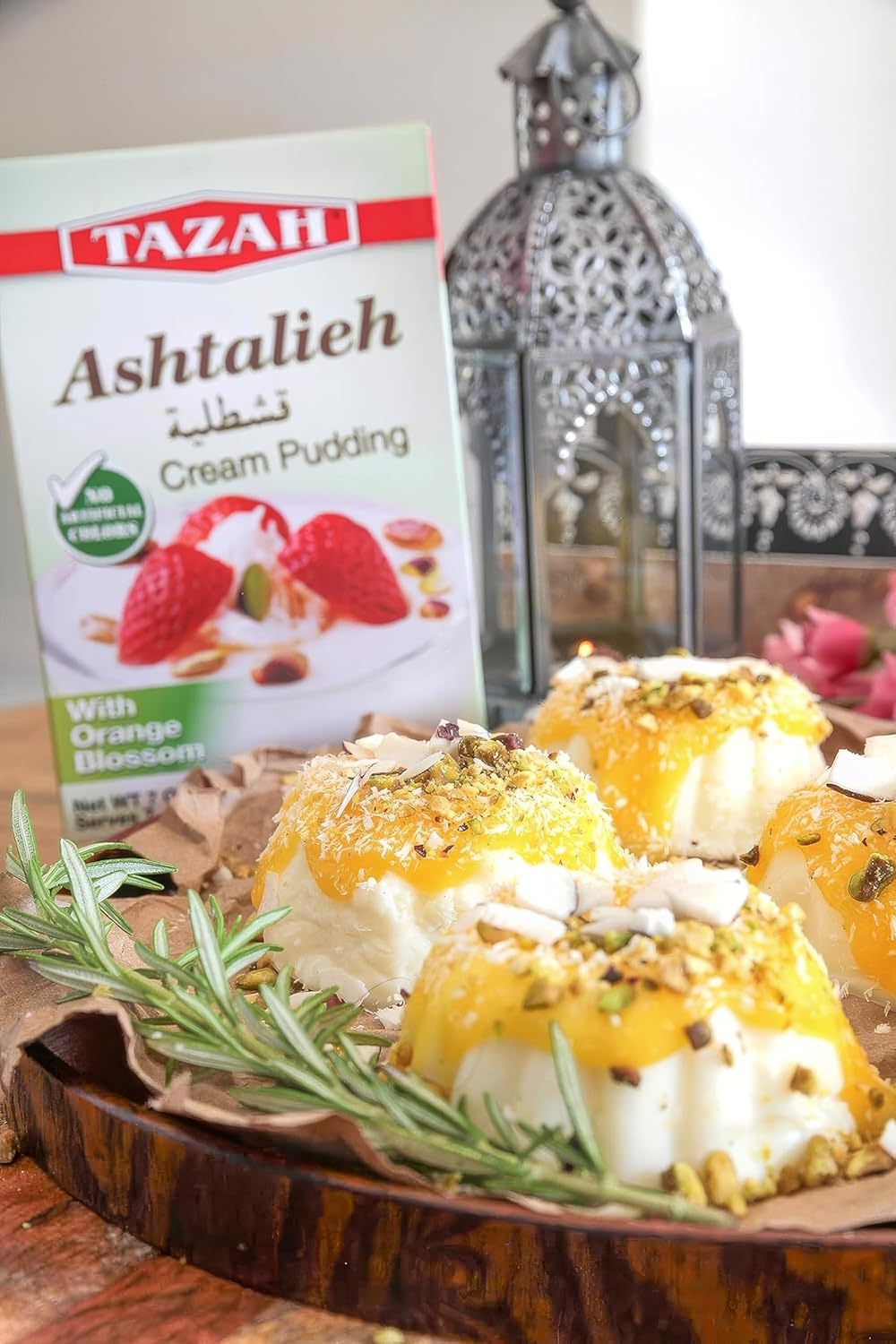 Tazah Ashtalieh (Cream Pudding) 7 oz / 200g - Mideast Grocers