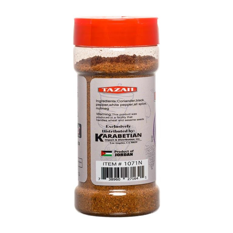 Tazah Beef Shawarma Spice (Especies Para Shawarma de Carne) - 3.52 oz (100g) - Mideast Grocers