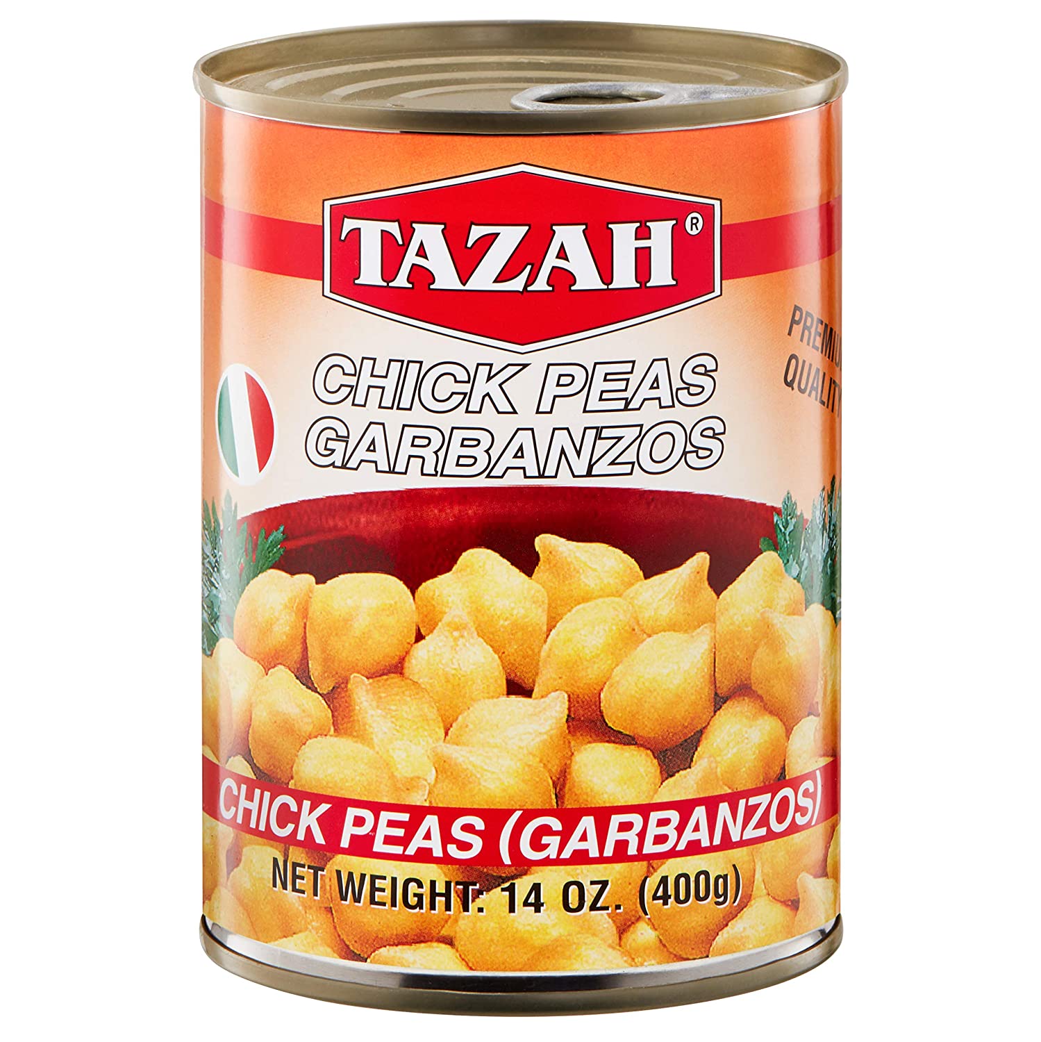 Tazah Chickpeas (Garbanzo) 400g – Premium Quality - Mideast Grocers