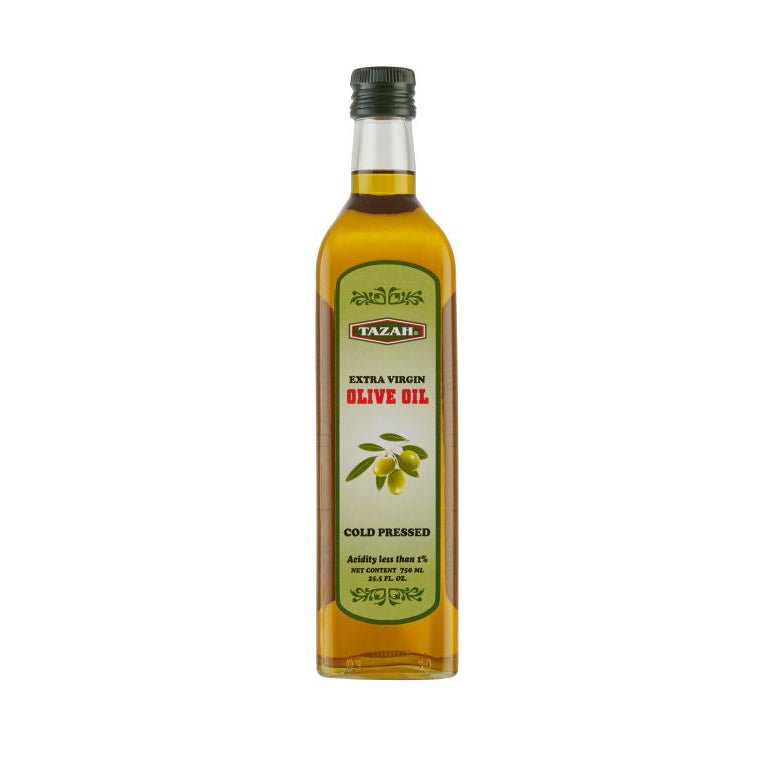 Tazah Extra Virgin Lebanese Olive Oil (Cold Pressed) 750ml - Mideast Grocers