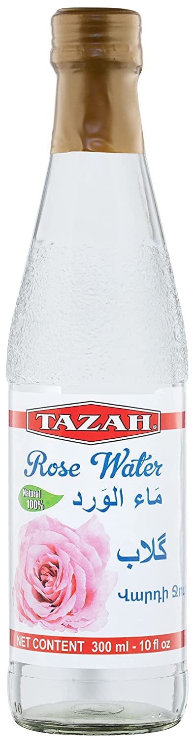 Tazah Lebanese Rose Water 10 Fl Oz - Mideast Grocers