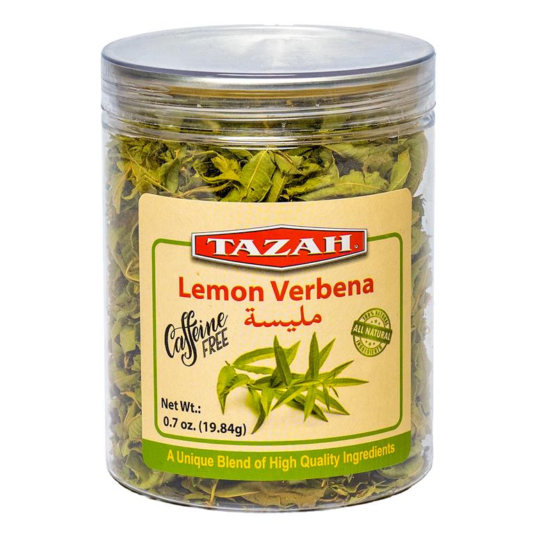 Tazah Lemon Verbena 0.7 oz – Aromatic Herbal Tea & Culinary Delight - Mideast Grocers