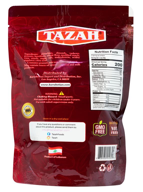 Tazah Mixed Kernels - Red Bag, 300g - Mideast Grocers