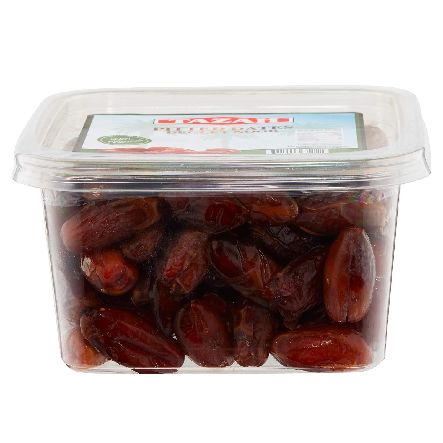 Tazah Premium Deglet Nour Pitted Dates 24 oz 1.5 lbs - Mideast Grocers