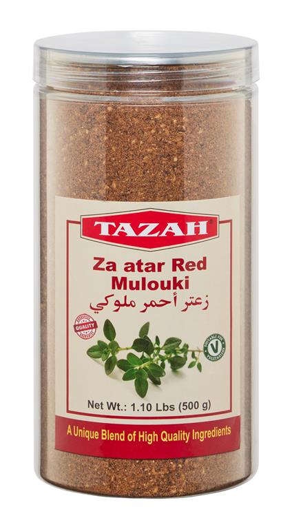 Tazah Zaatar Red Mulouki 1.1lb / 500g - Mideast Grocers